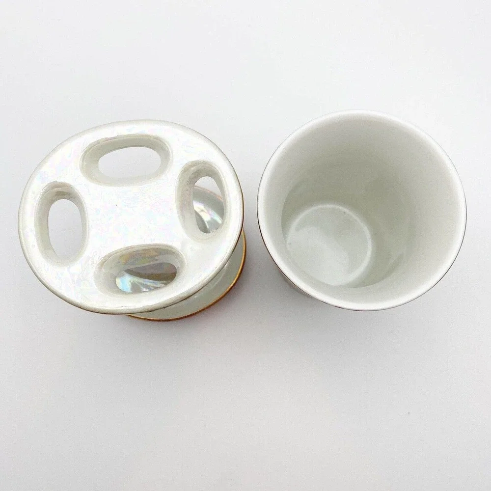 Royal Japan lusterware courting